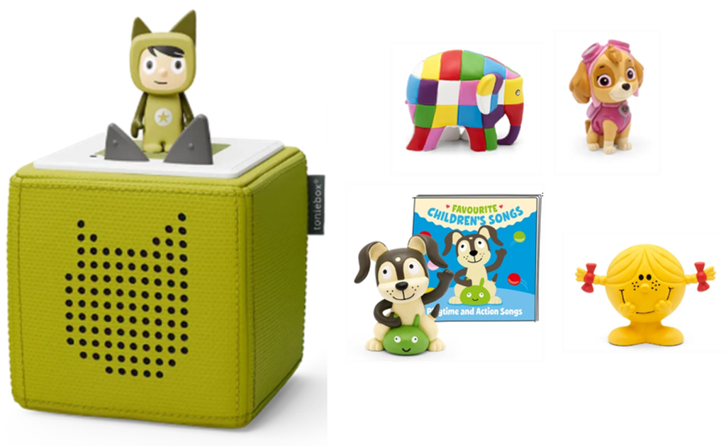 Resource image for Toniebox audio player and Tonies